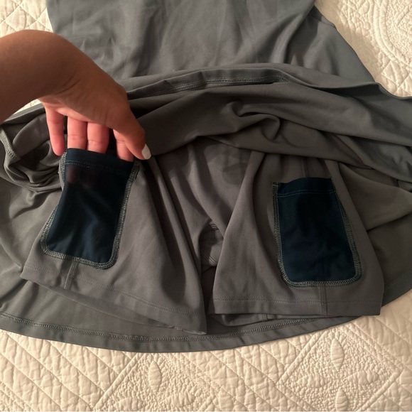 Girlfriend Collective Lola Workout Romper Dress - Picture 5 of 15